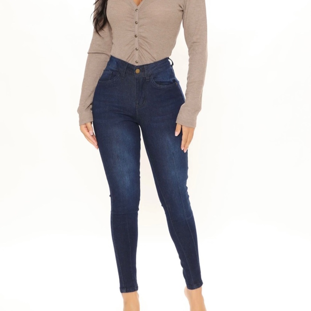 Fashion Nova Dark Skinny Jeans